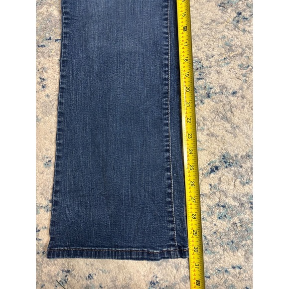 Levi's Women's 512 Bootcut Jeans Size 14M Dark Wash - Picture 3 of 7